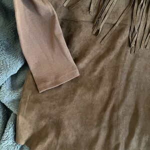 Brown hippie dress